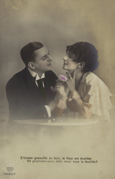 Flirting Couple by French Photographer